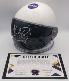 Replica NASA Astronaut Helmet Signed By Neil Armstrong With COA