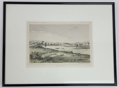 1855 "Sauk River" Pacific Railroad Survey Print