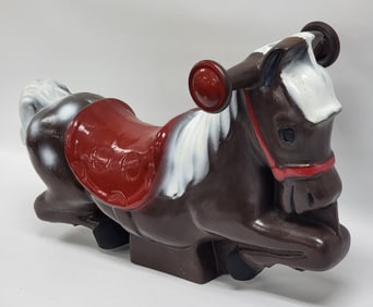 Vintage Game Time Inc. Saddle Mates Playground Ride-On Horse