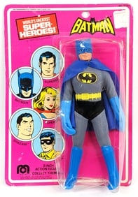 Vintage MEGO Super Heroes Batman Action Figure In Blister Package