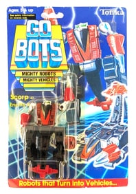 Vintage Tonka Go Bots Mighty Robots - Scorp #47 NIP