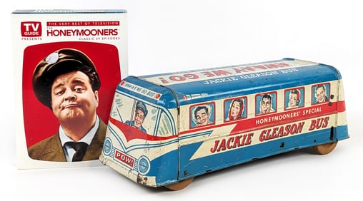 Wolverine Tin Windup Jackie Gleason Bus "The Honeymooners"