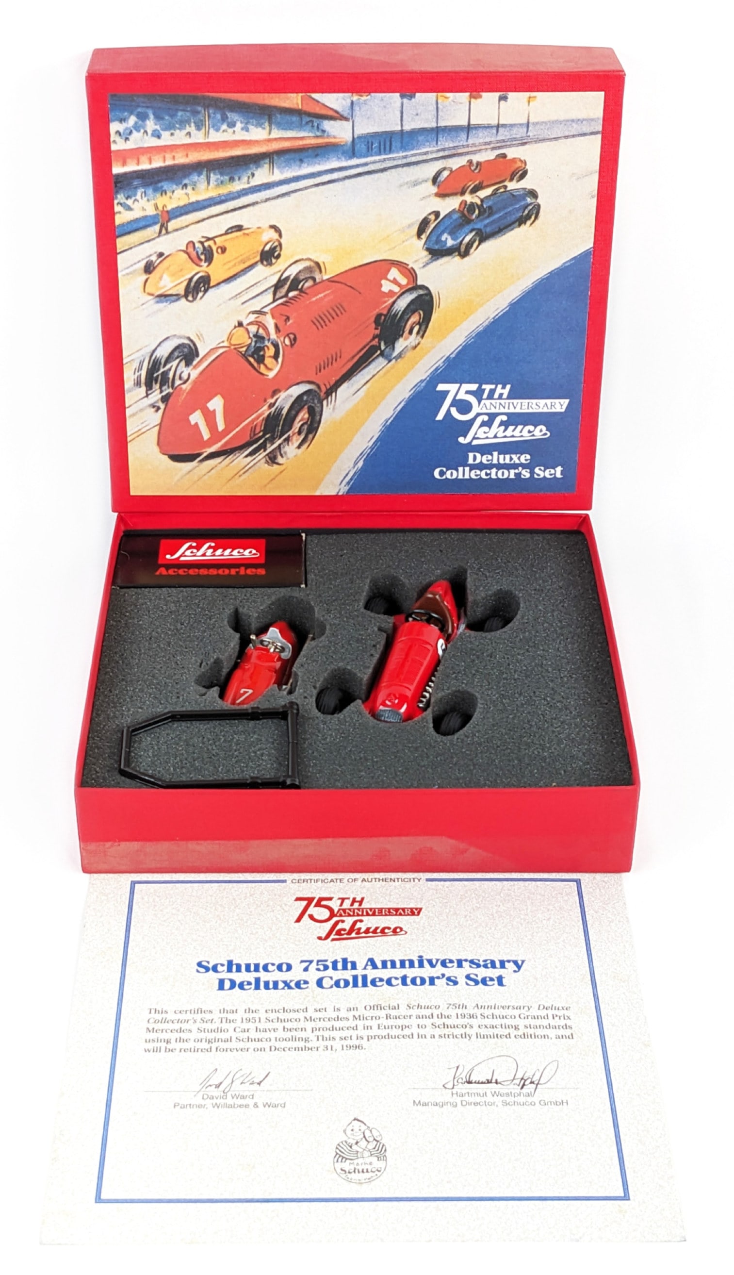 SCHUCO Grand Prix Racer 1070 Edition 1997 FERRARI wind-up