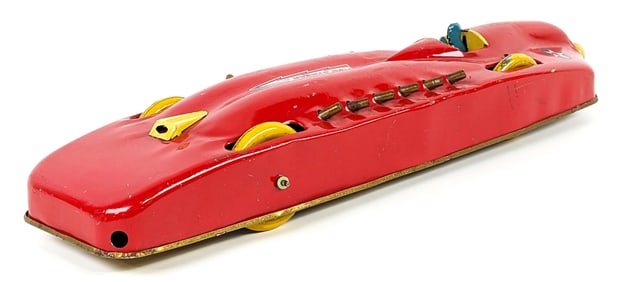 Buffalo Toys Tin Windup Red Streak Race Car