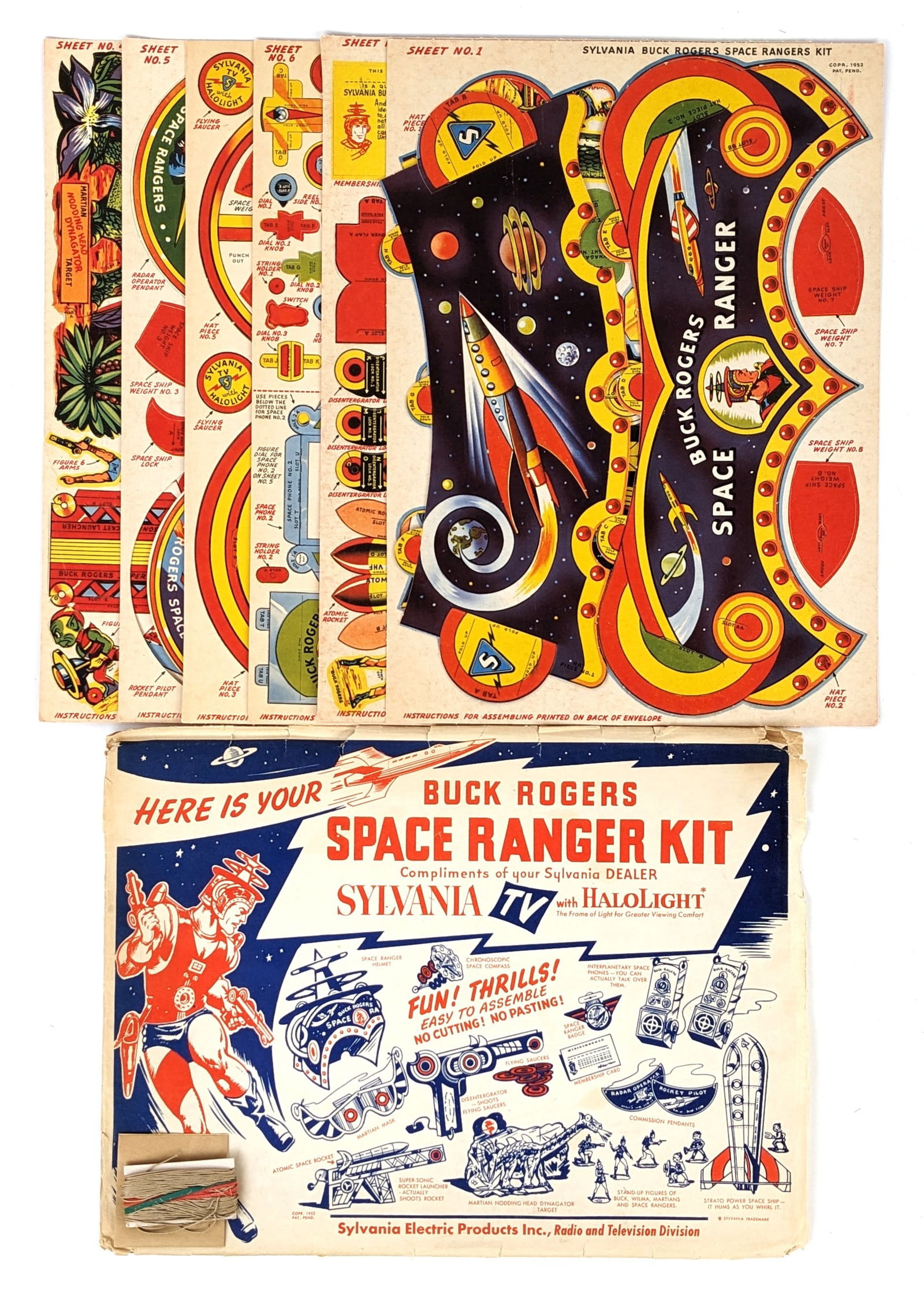 Sylvania Buck Rogers Space Ranger Kit (1 of 17)