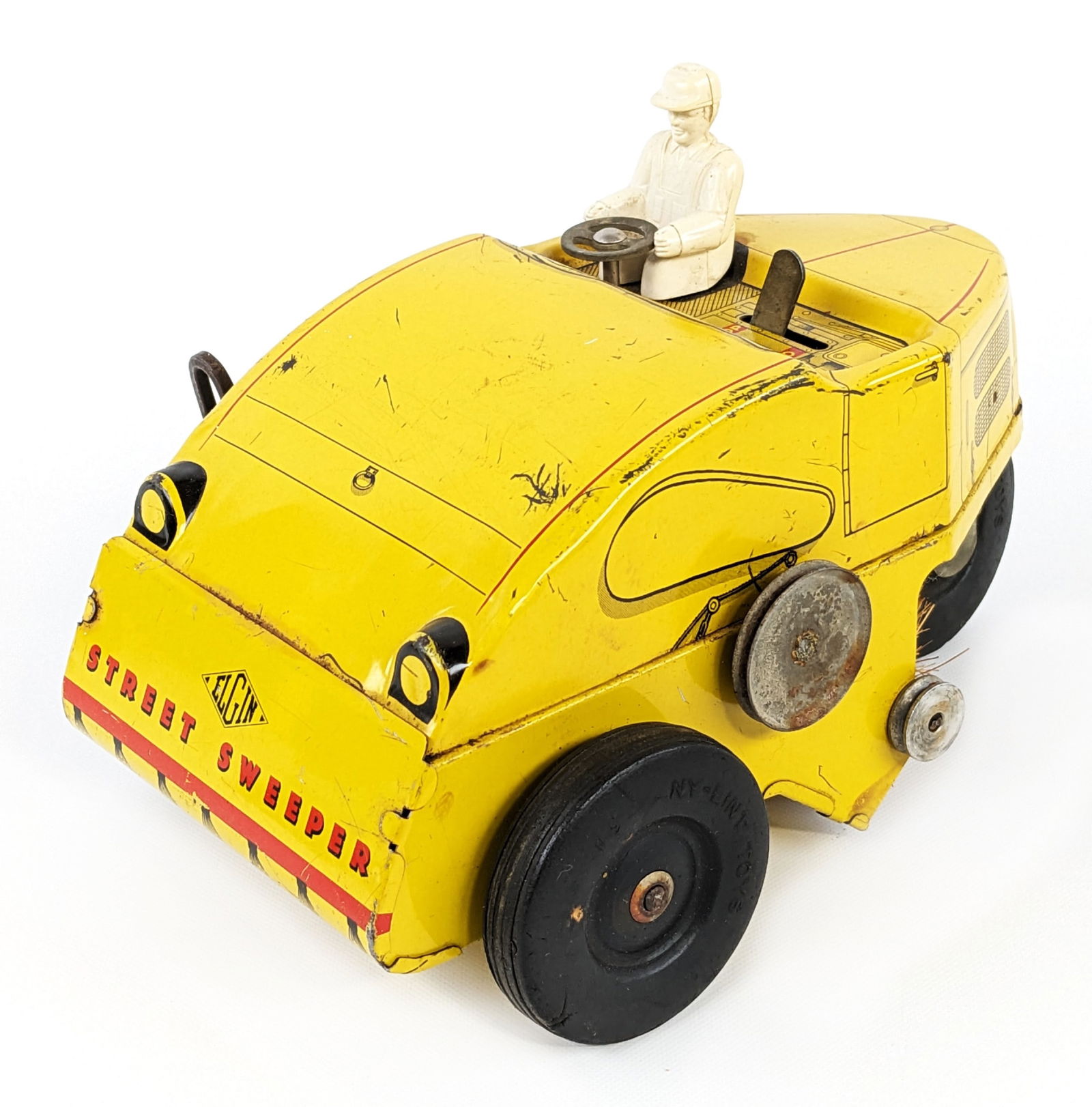 Nylint Tin Windup Elgin Street Sweeper (1 of 10)