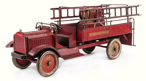 Keystone Packard Fire Department Ladder Truck