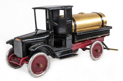 Custom Buddy L Tanker Truck w/ Sprinkler Bar