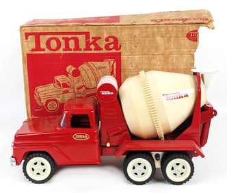 Tonka No. 620 Cement Mixer Truck w/ Box
