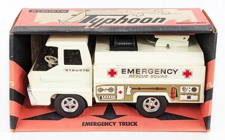 Structo Typhoon Emergency Rescue Squad Truck In Box
