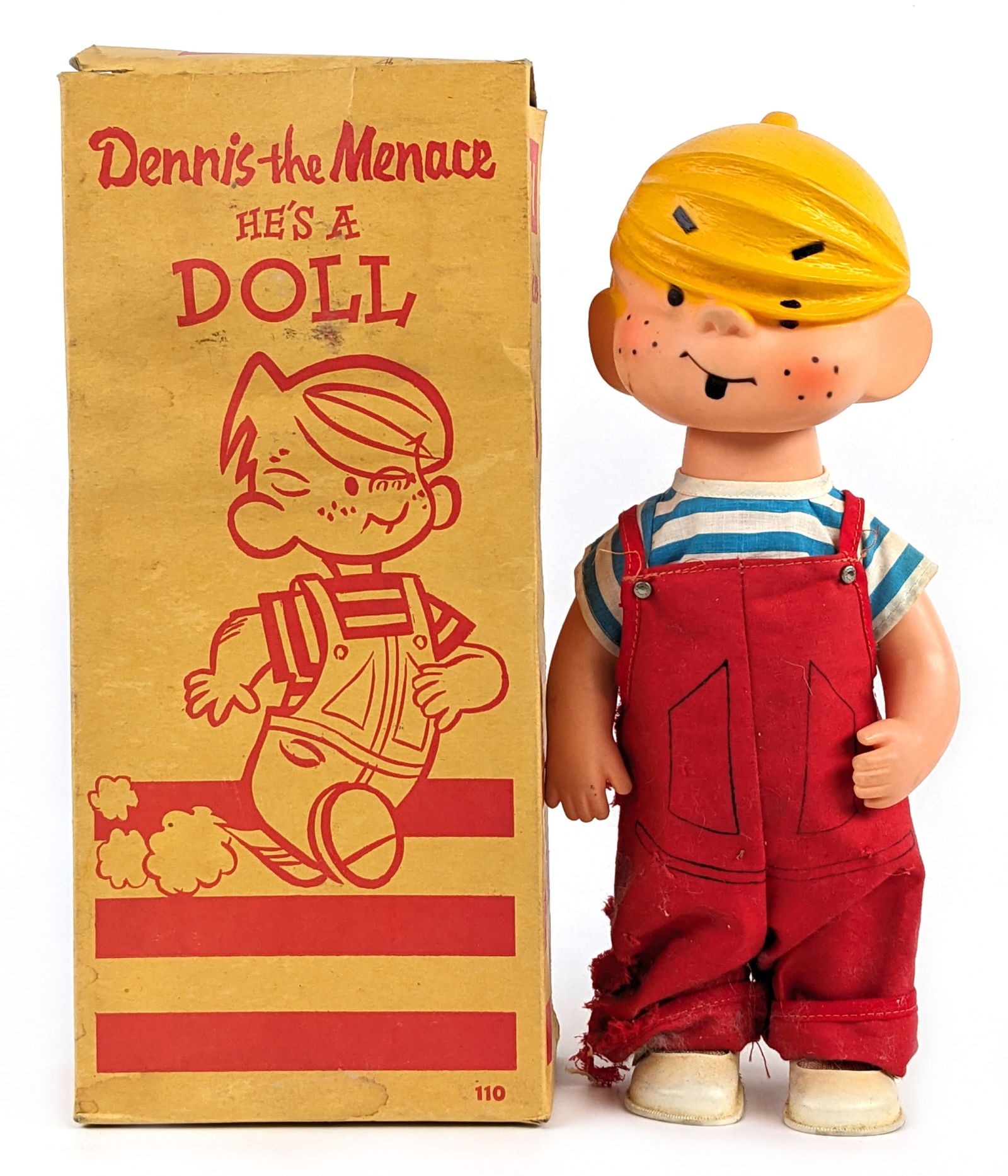 1967 Dennis The Menace & Margaret Dolls, Boxed