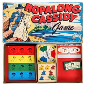 Milton Bradley Hopalong Cassidy Board Game