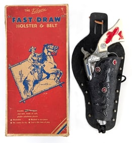 Kilgore Fast-Draw Holster w/ Ranger Cap Gun In Box