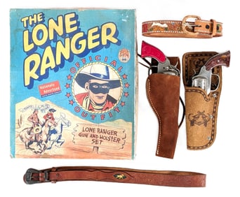 Esquire Novelty Company The Lone Ranger Cap Gun and Holster Set