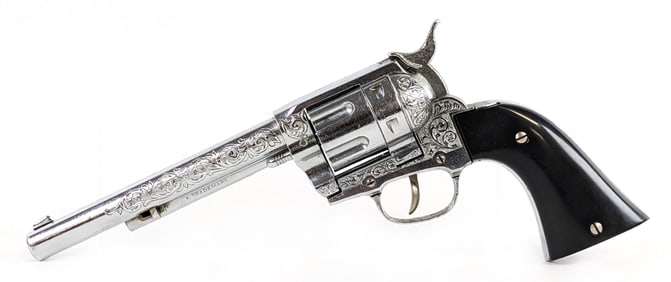 Hubley Ric-O-Shay .45 Cap Gun Pistol