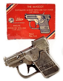 Kilgore Mascot Cap Gun Pistol w/ Box