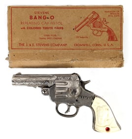 Stevens Bang-O Repeating Cap Pistol w/ Box