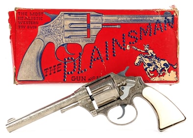 C. Ray Lawyer Co. The Plainsman Cap Gun w/ Box
