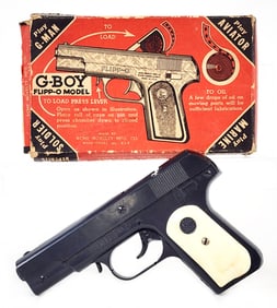 Acme G-Boy Flipp-O Model Cap Gun Pistol w/ Box