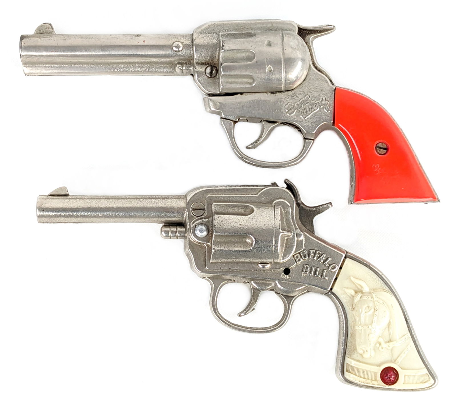 Kenton Gene Autry & Stevens Buffalo Bill Cap Guns (1 of 11)