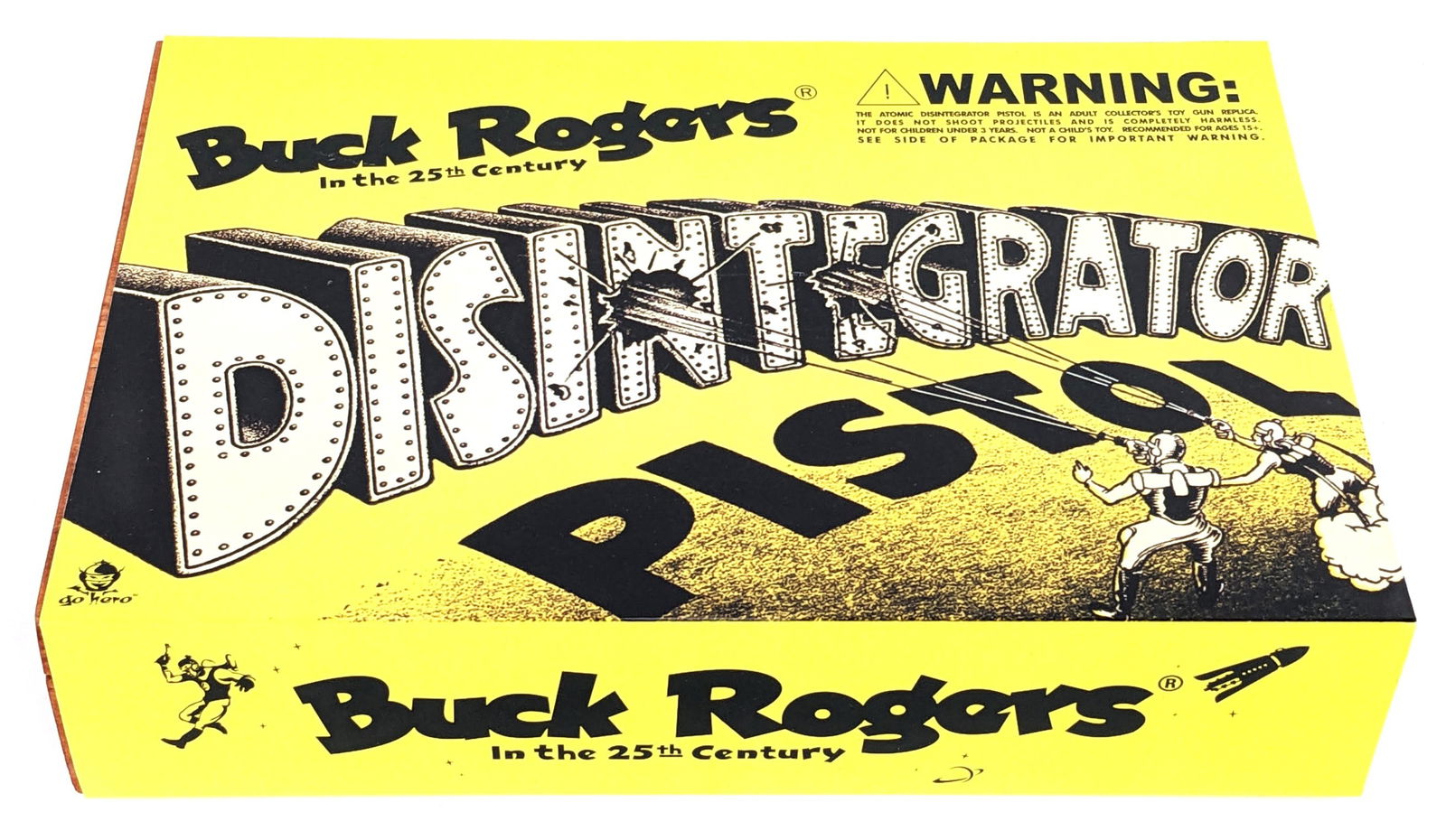 Limited Edition Daisy Buck Rogers Atomic Disintegrator Pistol: Limited edition serialized Daisy Buck Rogers atomic disintegrator pistol. The pistol comes in the wood display case with the certificate of authenticity, break down of the gun, and slip cover for the