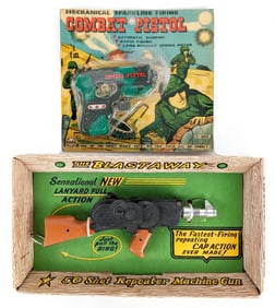 Marx Blastaway & Mechanical Compat Pistol In Packages