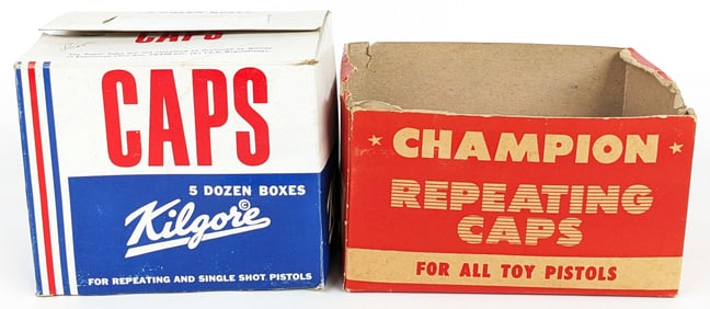Kilgore & Champion Caps For Cap Guns