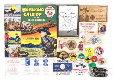 Lot Of Hopalong Cassidy Memorabilia / Collectibles