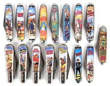 Vintage Western Cowboy & Cowgirl Pocket Knives