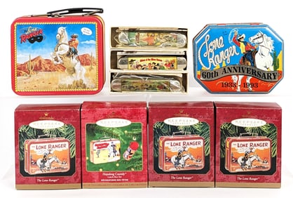 Western Pocket Knives & Hallmark Lunchbox Ornaments