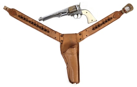 Hubley Colt .45 Cap Gun w/ Holster