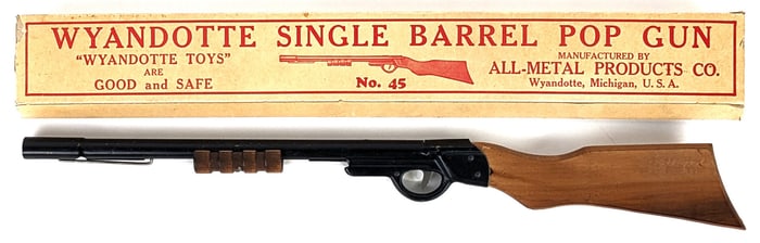 Wyandotte Single Barrel Pop Gun w/ Box