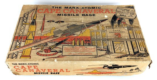 Marx Cape Canaveral Missile Base Play Set In Box