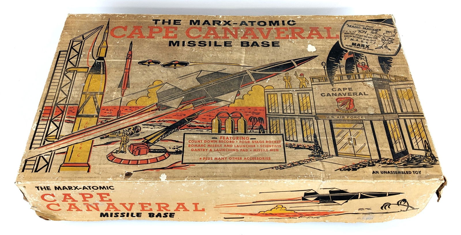 Marx Cape Canaveral Missile Base Play Set In Box (1 of 11)