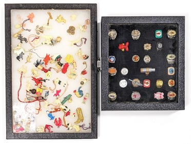 Vintage Cracker Jack Prizes and Toy Rings
