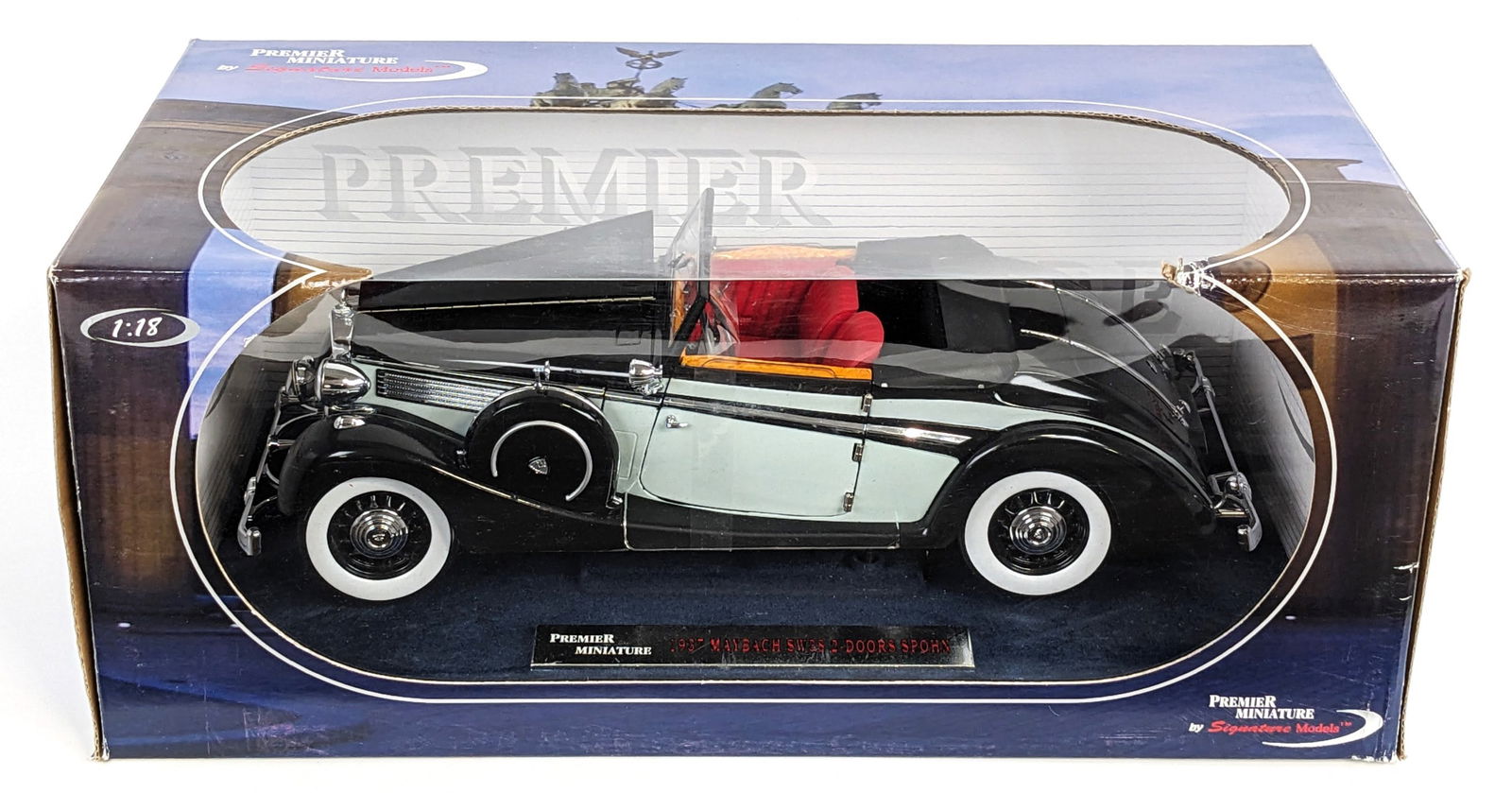 1/18 Scale Signature Models 1937 Maybach SW38 2-Doors Spohn (1 of 7)