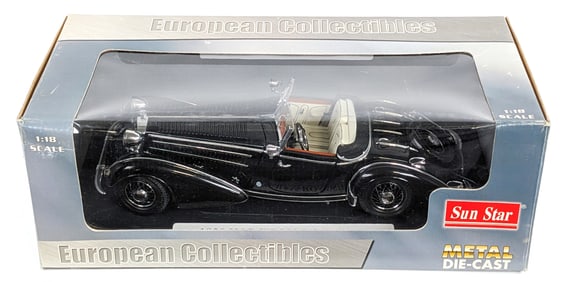1/18 Scale Sun Star 1939 Horch 855 Roadster
