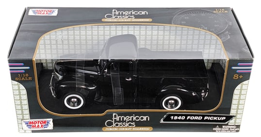 1/18 Scale Motor Max 1940 Ford Pickup Truck