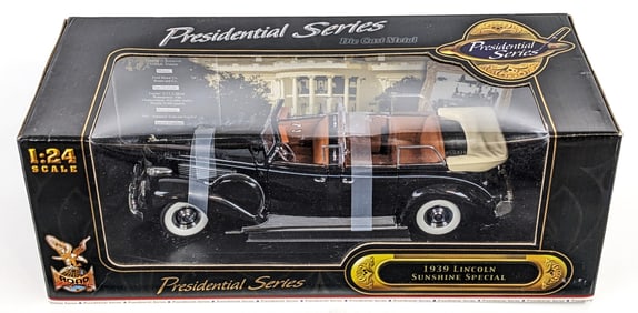1/24 Scale Presidential Series 1939 Lincoln Sunshine Special