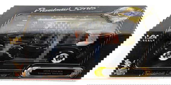 1/24 Scale Presidential Series 1939 Lincoln Sunshine Special