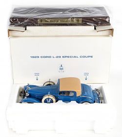 1/16 Scale Danbury Mint 1929 Cord L-29 Special Coupe