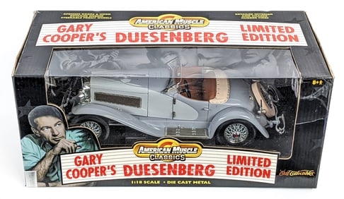 1/18 Scale American Muscle Gary Cooper's 1935 Duesenberg