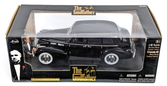 1/18 Scale Jada Toys The Godfather 1940 Cadillac Fleetwood Series 75