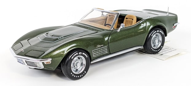 1/24 Scale Franklin Mint 1970 Corvette Convertible LT-1
