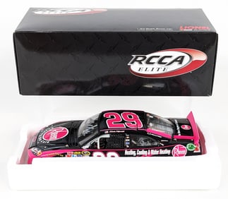 1/24 Scale Lionel Kevin Harvick #29 Rheem Pink Autographed 2011 Impala