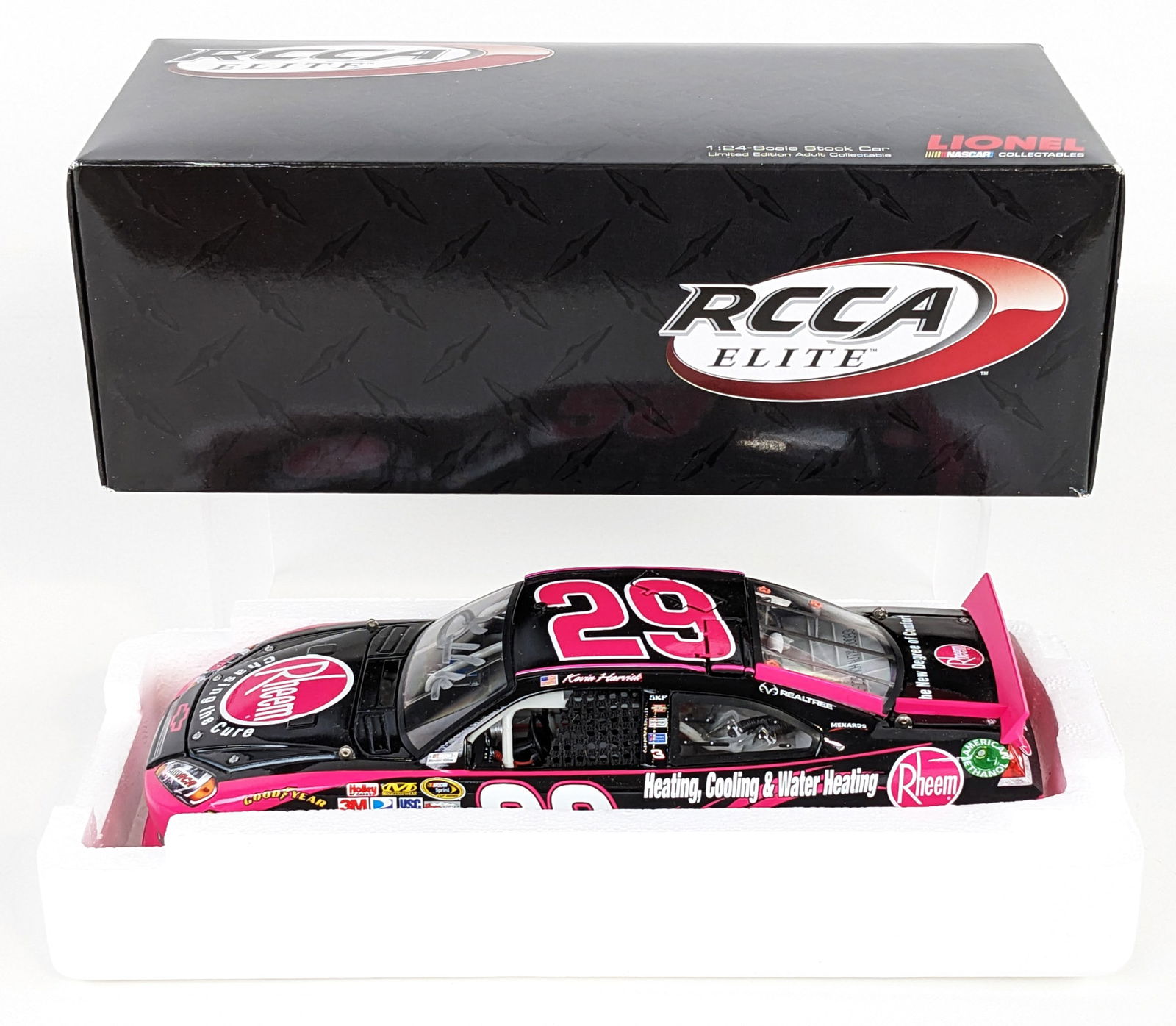 1/24 Scale Lionel Kevin Harvick #29 Rheem Pink Autographed 2011 Impala (1 of 10)