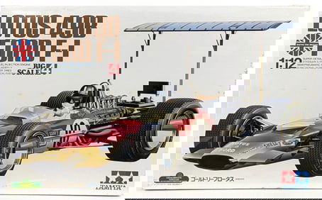 1/12 Scale Tamiya Lotus 49B Ford F-1 Big Scale Model Kit - Sealed