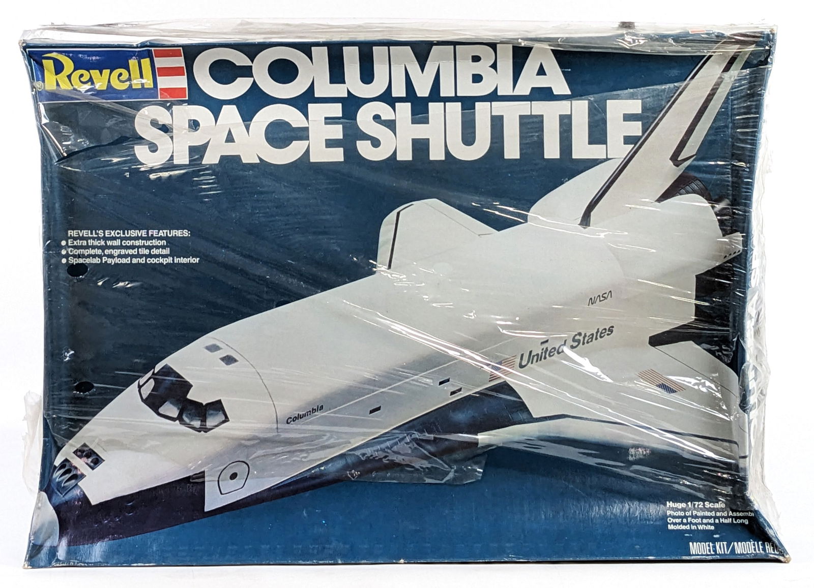 1/72 Scale Revell Columbia Space Shuttle Model Kit - Sealed (1 of 5)
