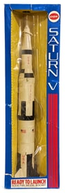 1990 Cox Saturn V Ready To Launch Solid Fuel Model Rocket - NIB
