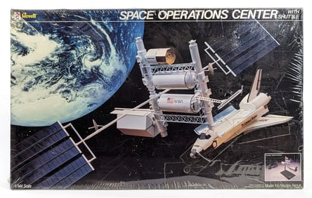 1/144 Scale Revell Space Operations Center w/ Shuttle Model Kit - Sealed